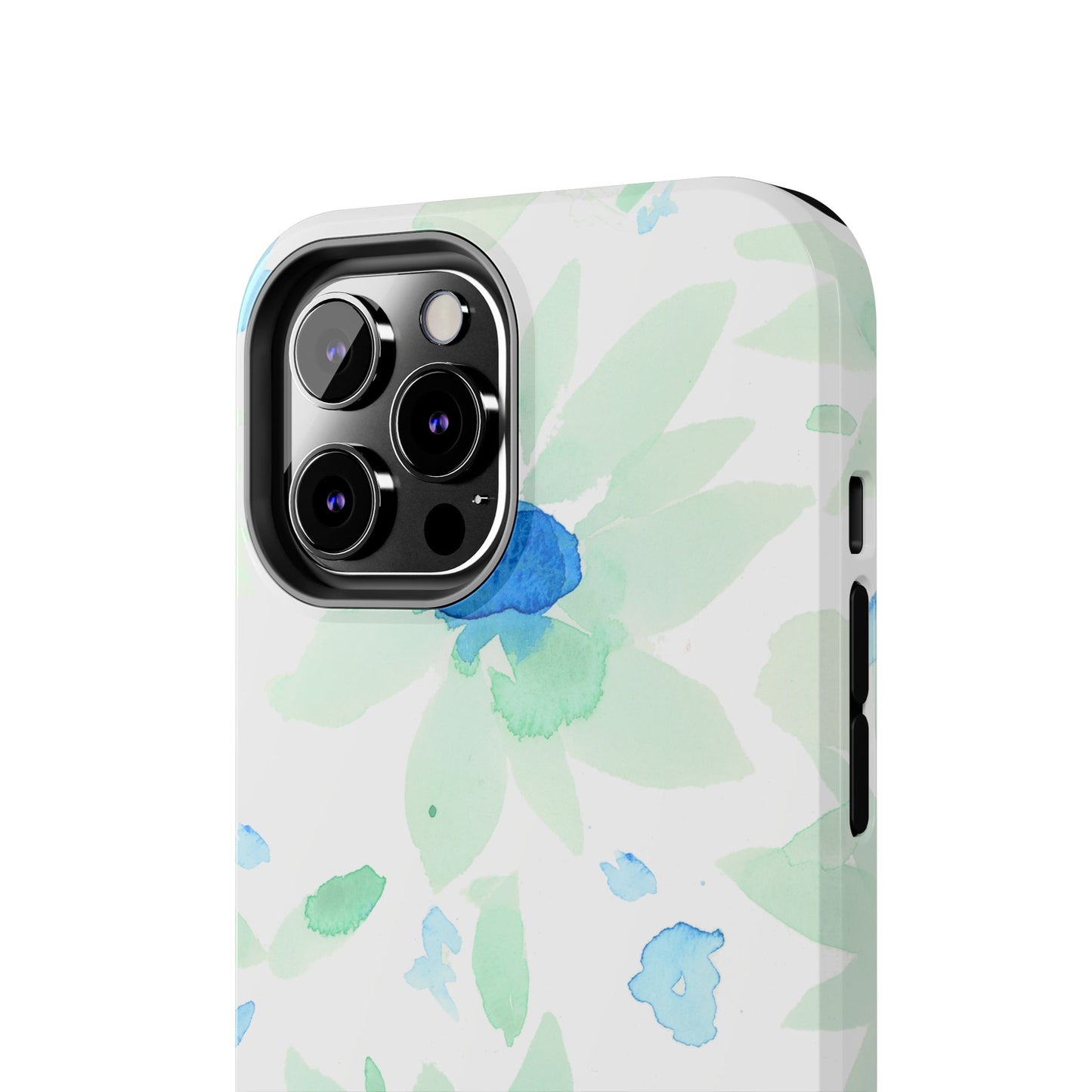 Watercolor Blue Green Sunflowers Phone Case: Tough Case