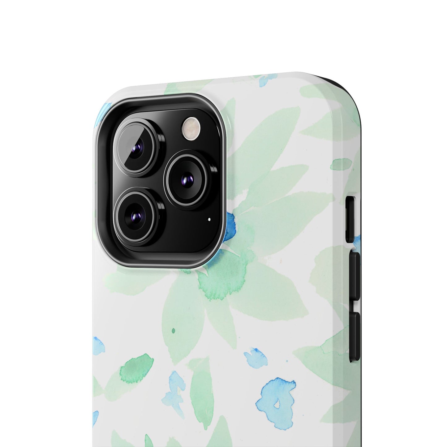 Watercolor Blue Green Sunflowers Phone Case: Tough Case