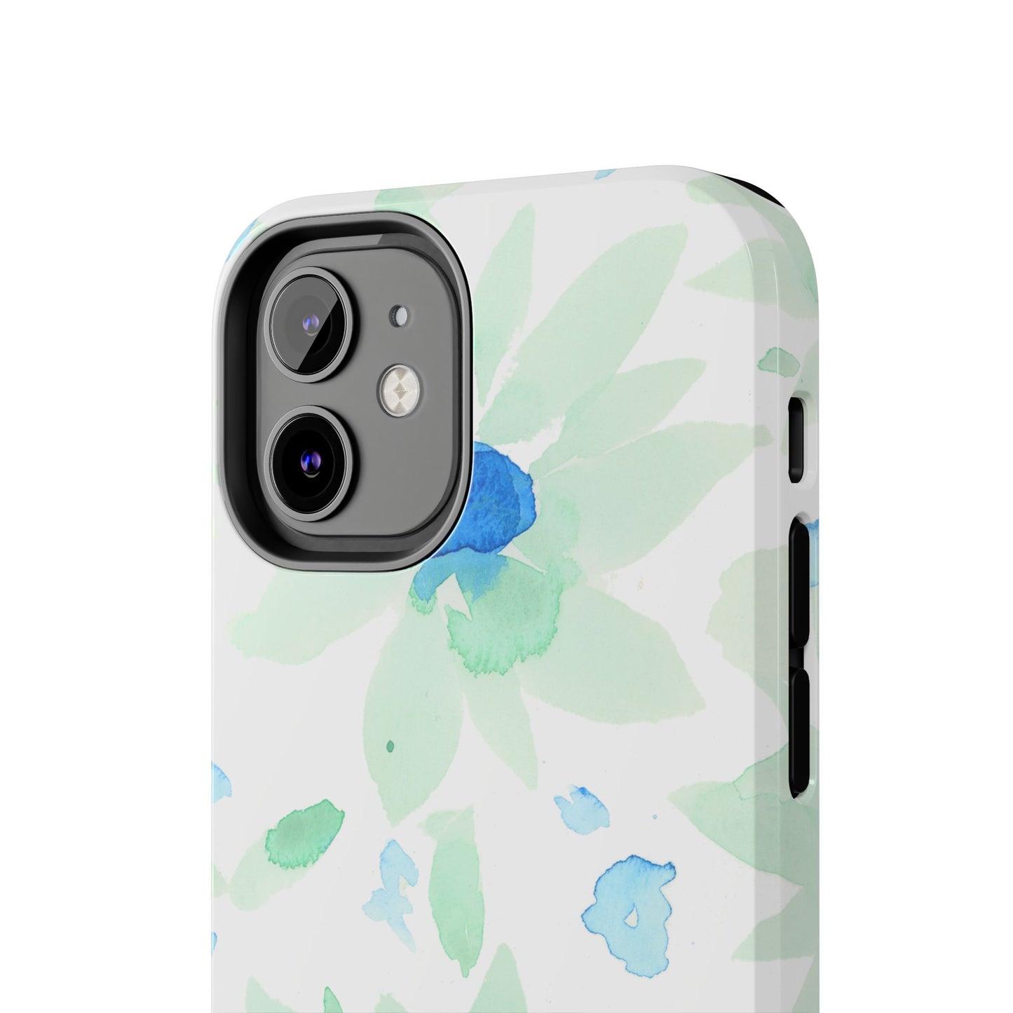 Watercolor Blue Green Sunflowers Phone Case: Tough Case