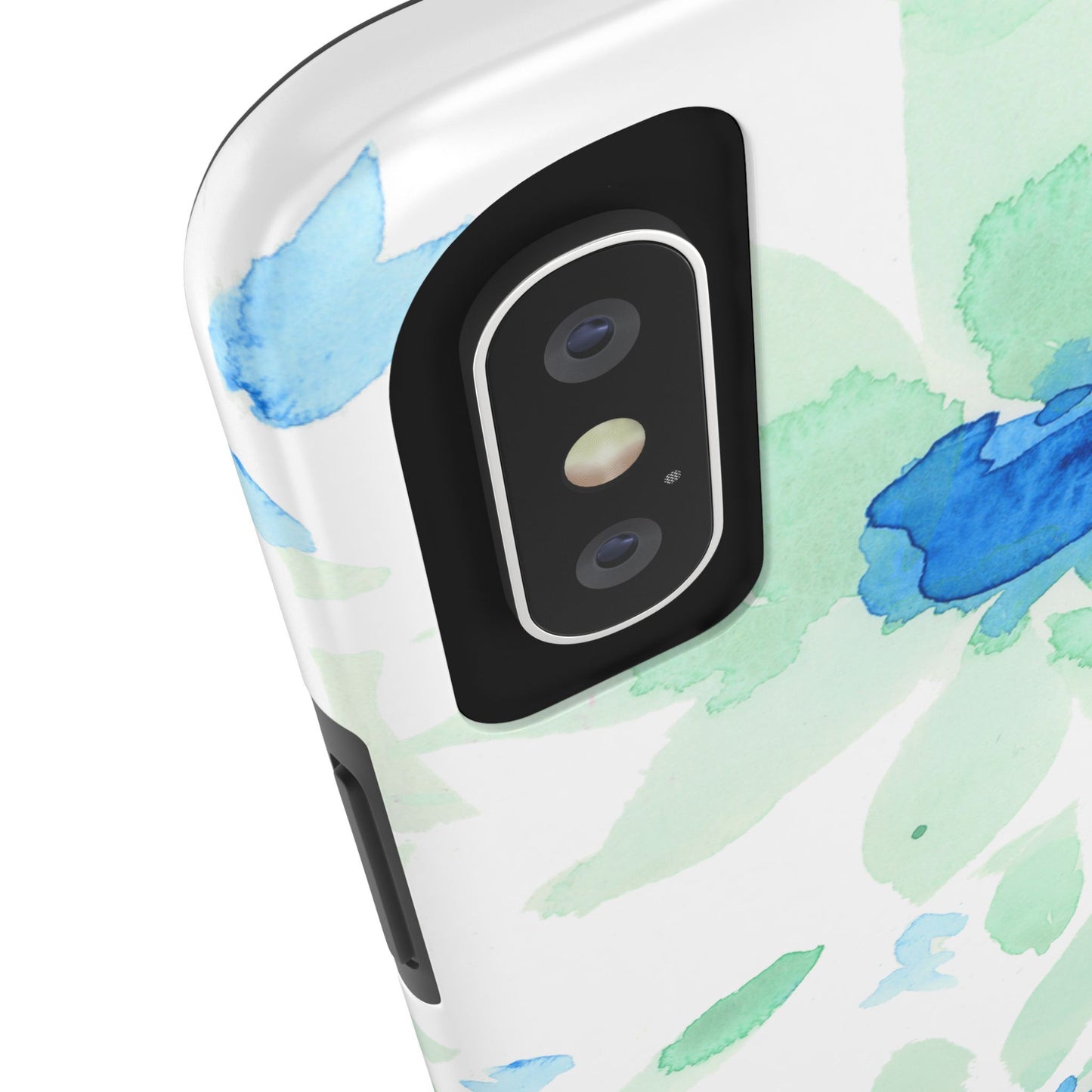 Watercolor Blue Green Sunflowers Phone Case: Tough Case
