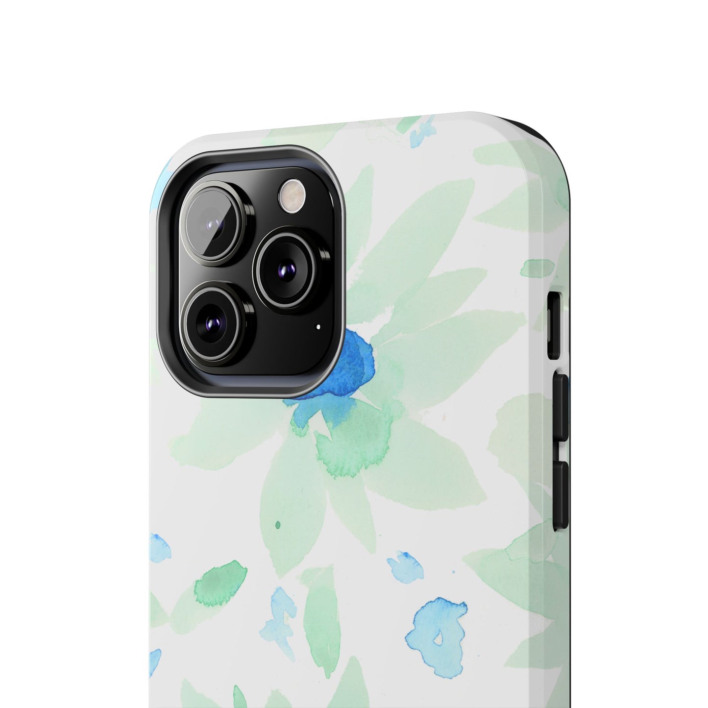 Watercolor Blue Green Sunflowers Phone Case: Tough Case