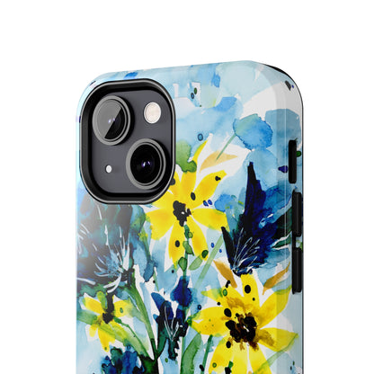 Watercolor Bouquet of Flowers Phone Case: Tough Case