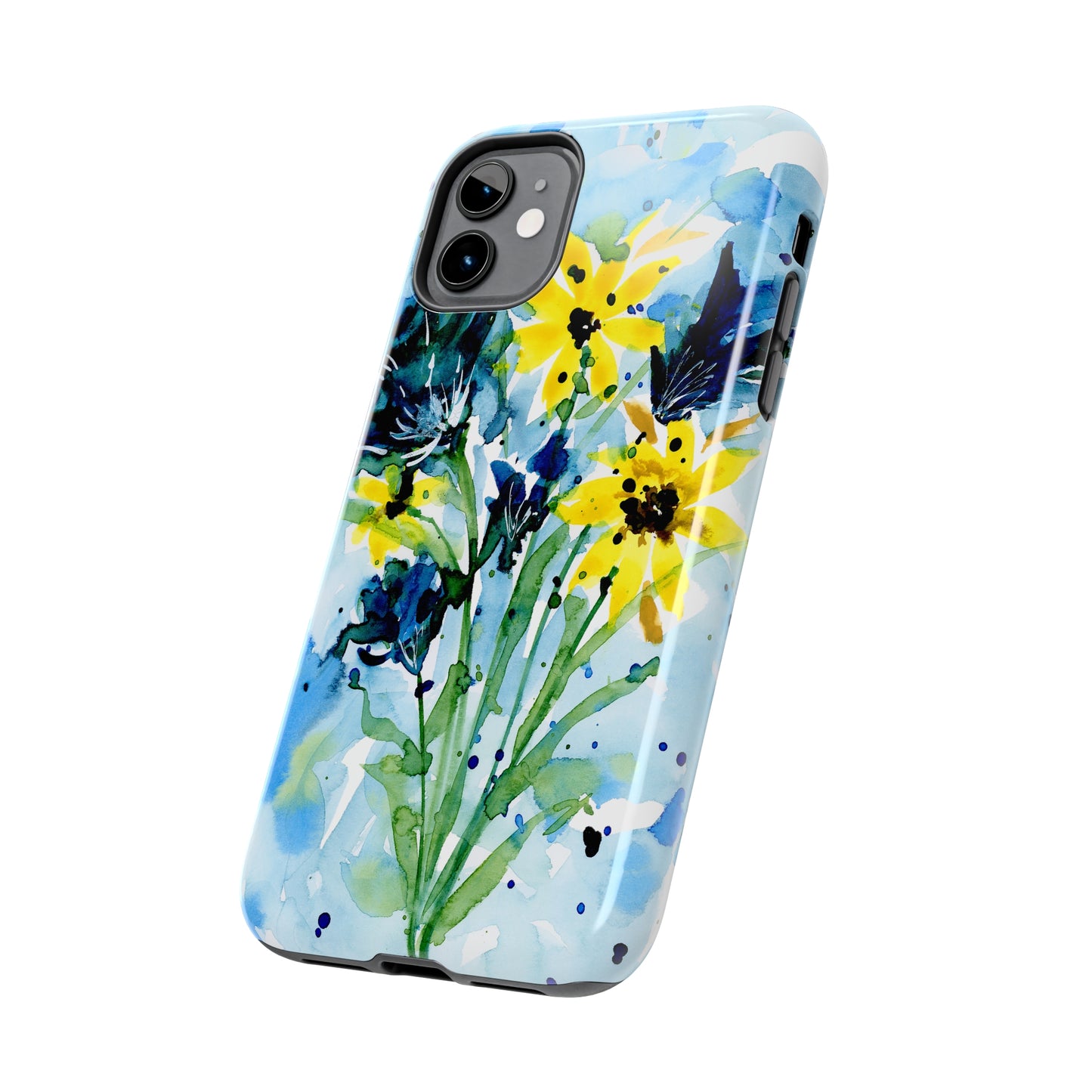 Watercolor Bouquet of Flowers Phone Case: Tough Case