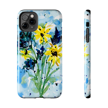 Watercolor Bouquet of Flowers Phone Case: Tough Case