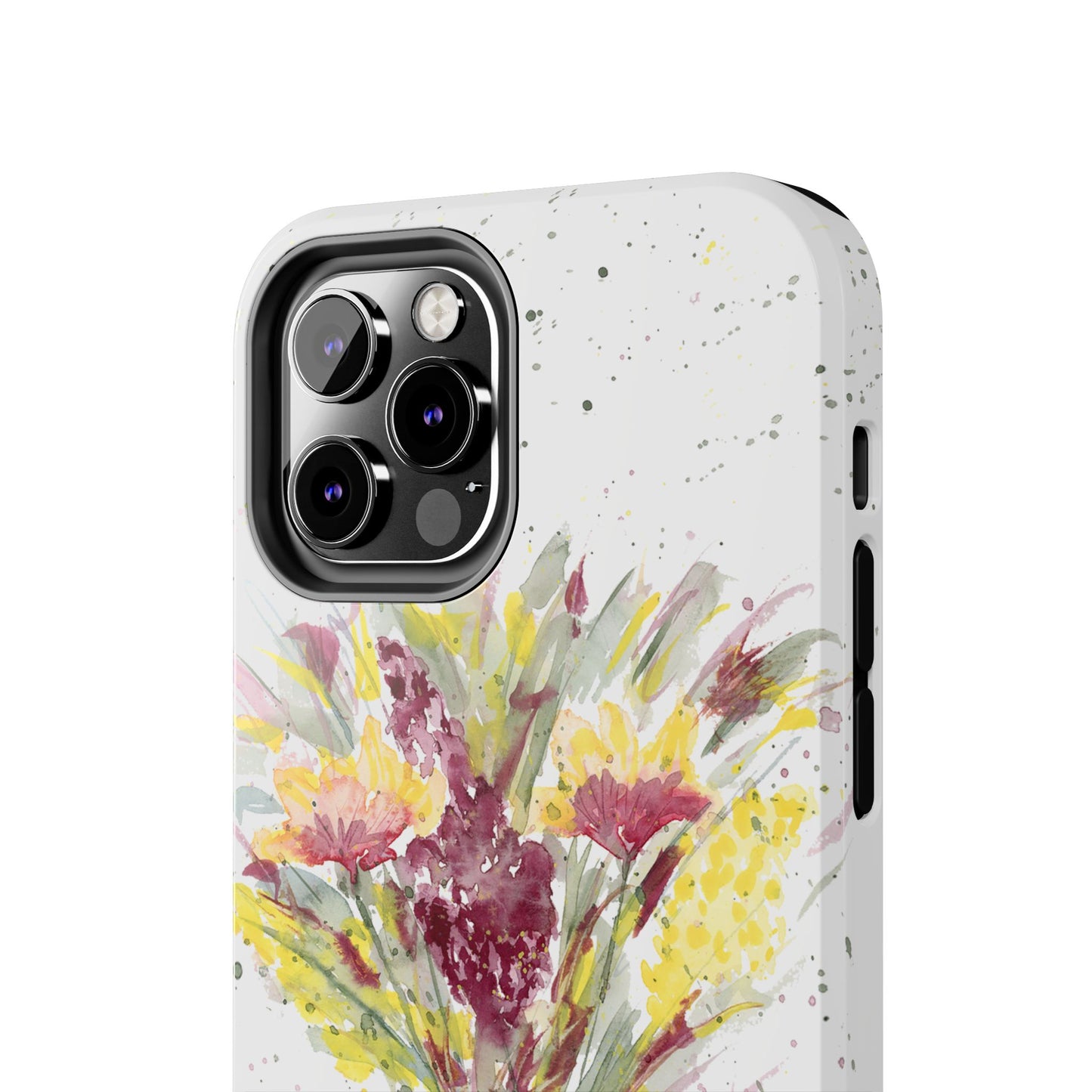 Watercolor Wildflowers Phone Case: Tough Case