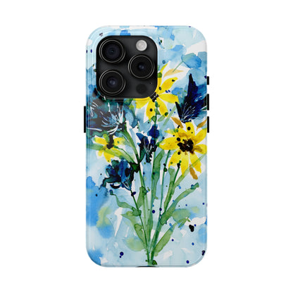 Watercolor Bouquet of Flowers Phone Case: Tough Case