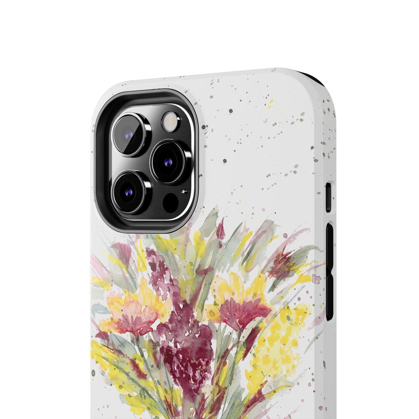 Watercolor Wildflowers Phone Case: Tough Case