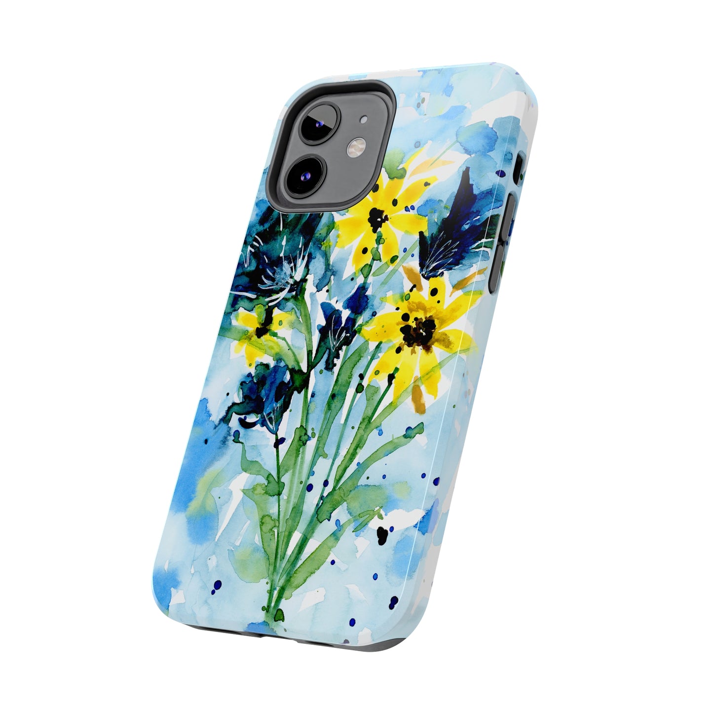 Watercolor Bouquet of Flowers Phone Case: Tough Case