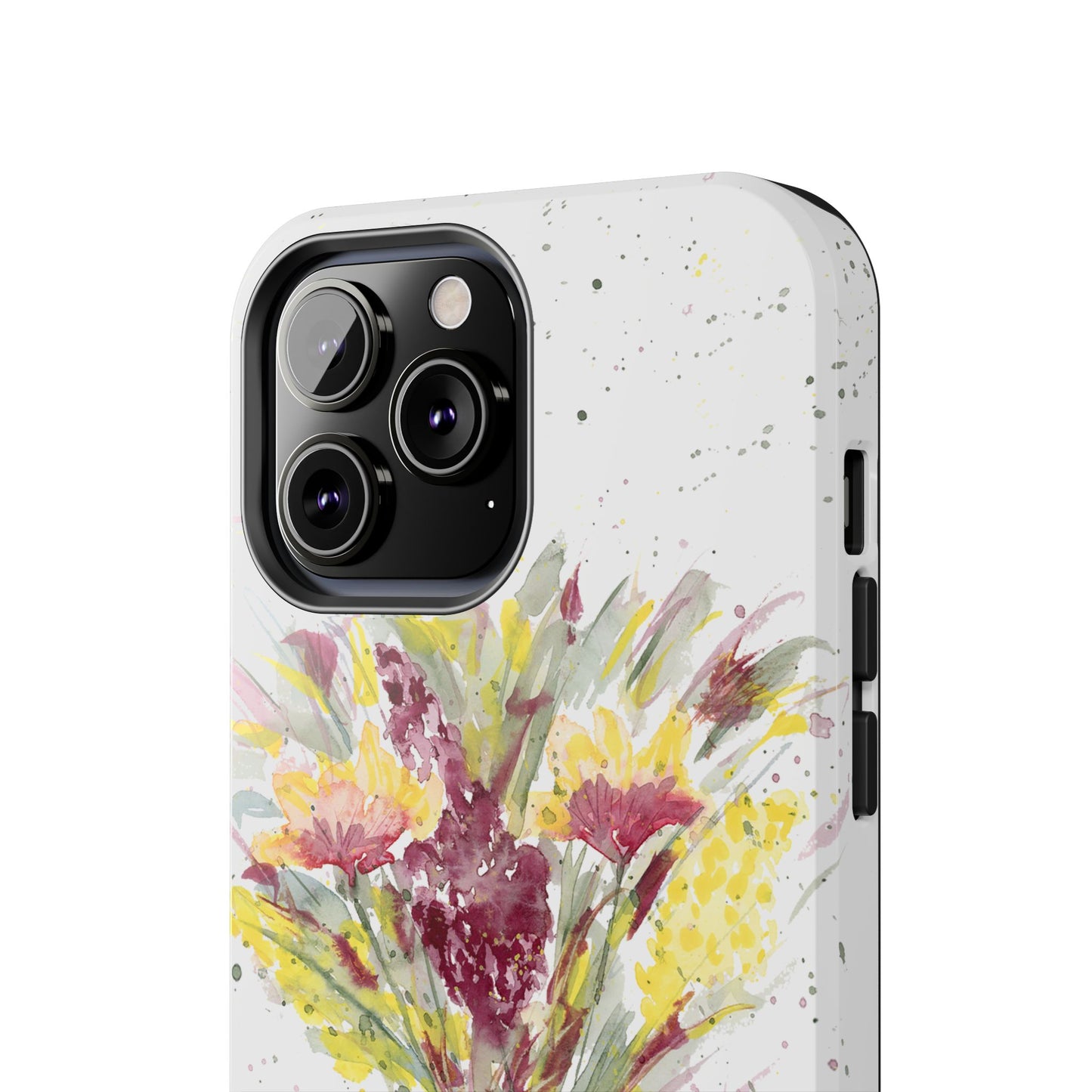 Watercolor Wildflowers Phone Case: Tough Case