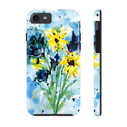 Watercolor Bouquet of Flowers Phone Case: Tough Case