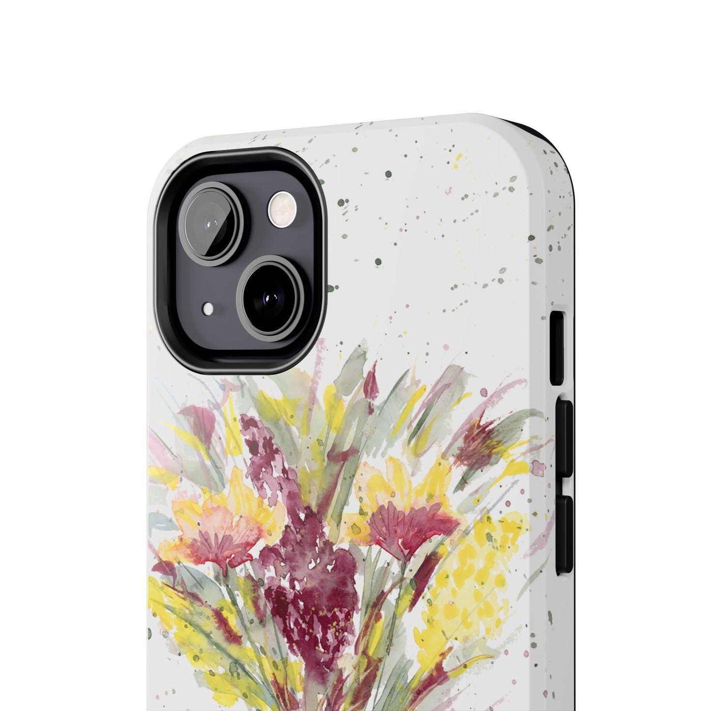 Watercolor Wildflowers Phone Case: Tough Case