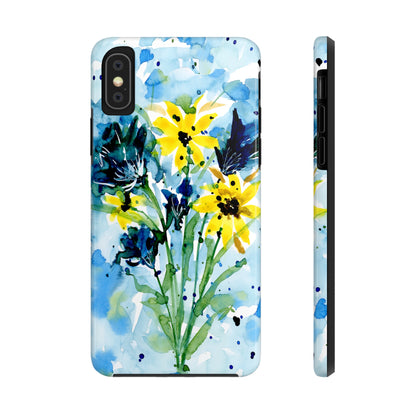 Watercolor Bouquet of Flowers Phone Case: Tough Case