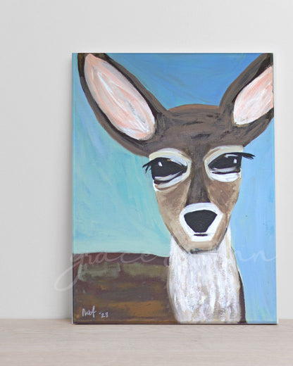 Michigan Baby Deer | 11x14 Canvas