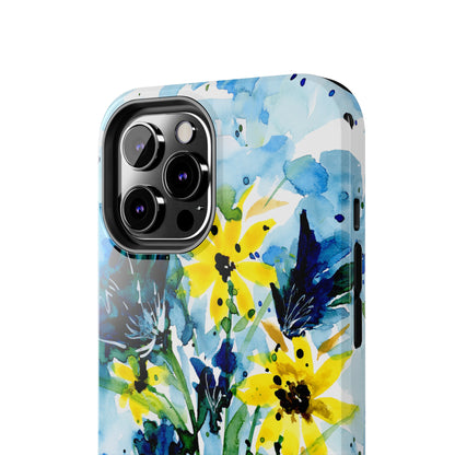 Watercolor Bouquet of Flowers Phone Case: Tough Case