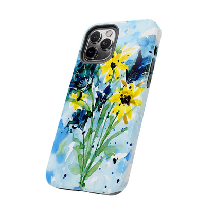 Watercolor Bouquet of Flowers Phone Case: Tough Case