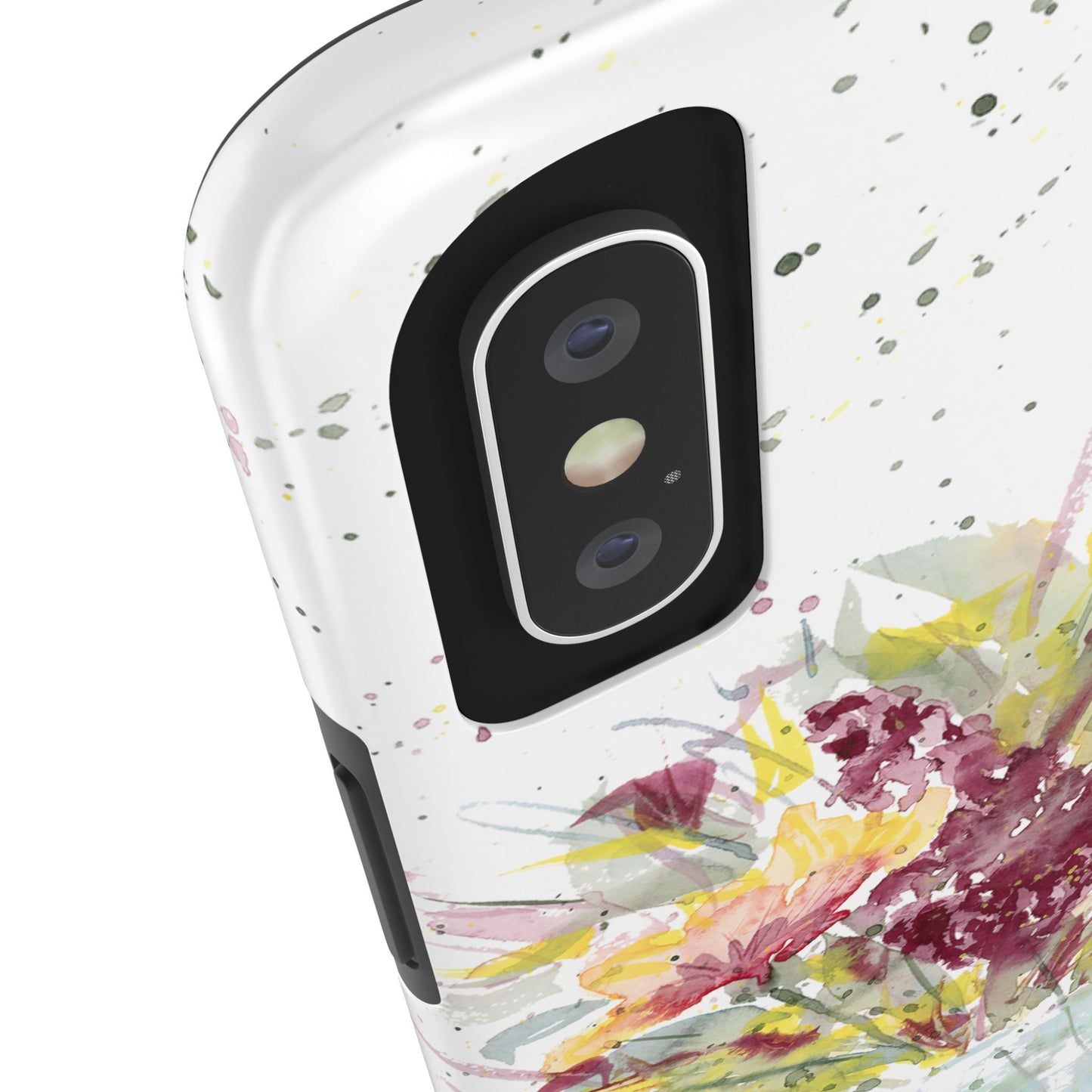 Watercolor Wildflowers Phone Case: Tough Case