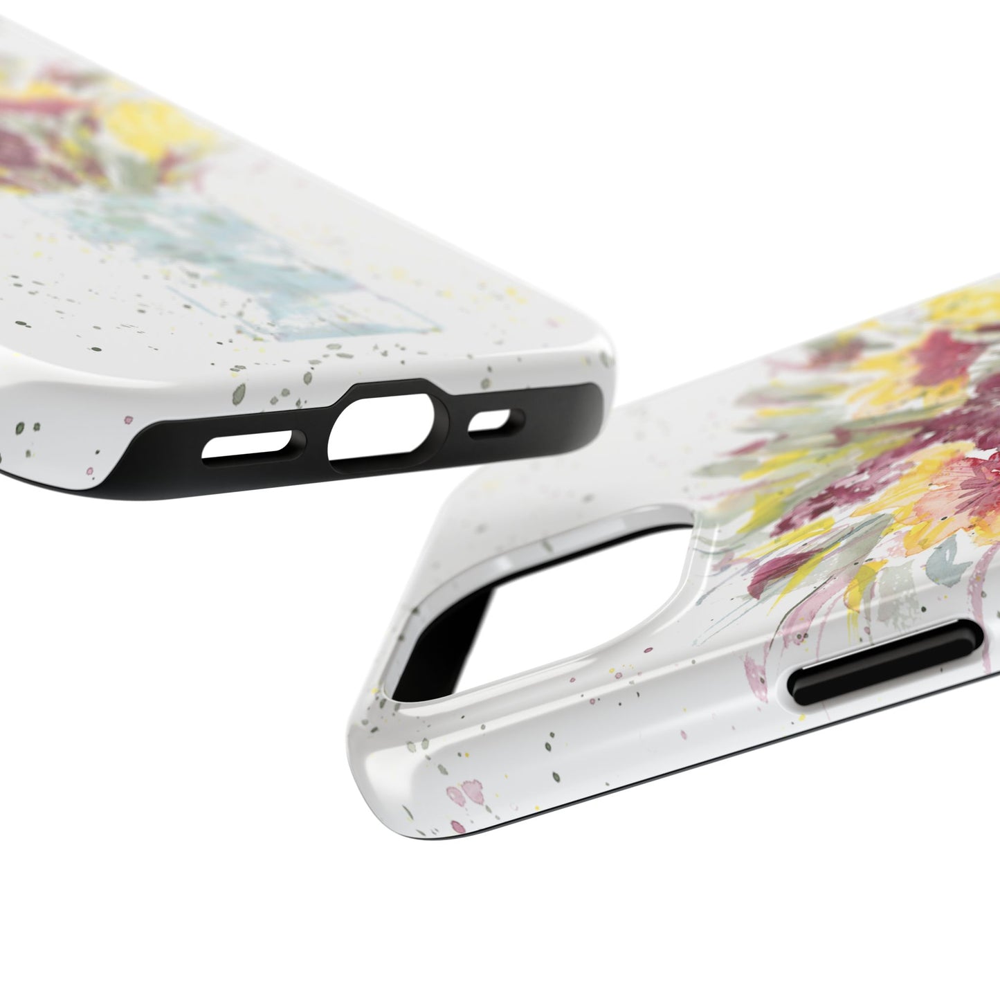 Watercolor Wildflowers Phone Case: Tough Case