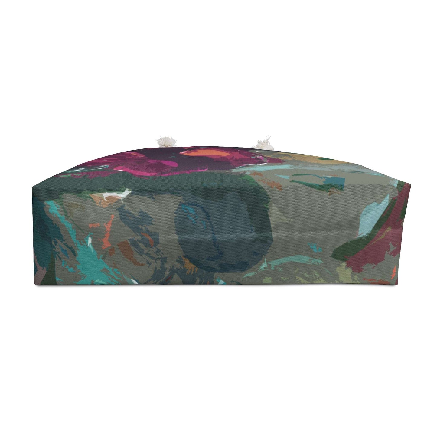 Beautiful Abstract Wine, Teal, Green Weekender Bag