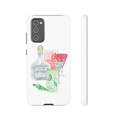 Watercolor Cocktail Time Phone Case: Tough Case